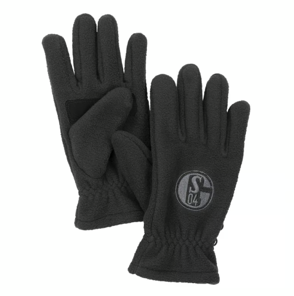 FC Schalke 04 - Handschuhe Fleece schwarz Gr. L